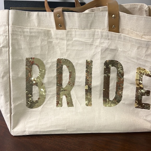 Mud pie Bride bag with sequins - Picture 5 of 5